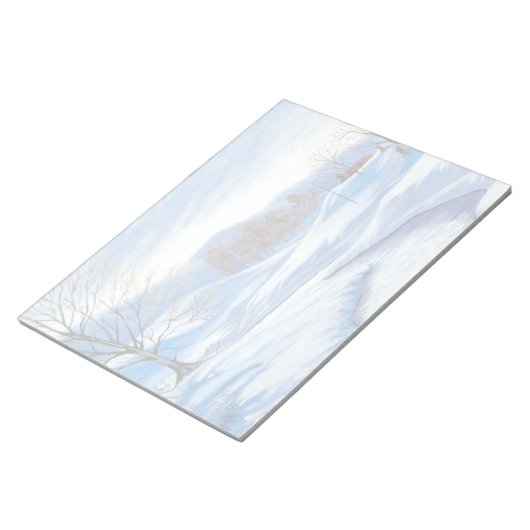 Winter Road Notepad Notizblock (angewinkelt)