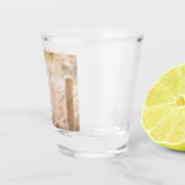 Winter Robin RedBrust Schnapsglas (Rechts)