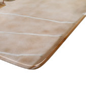 Winter Robin RedBrust Schneidebrett (Ecke)