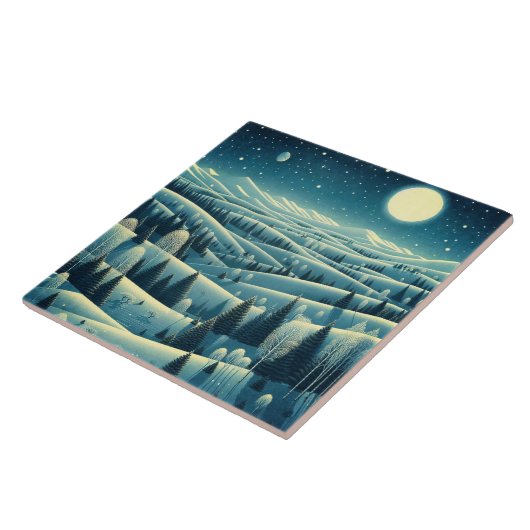 Winter-Rolling Hills Fliese (Seite)