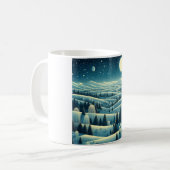 Winter-Rolling Hills Kaffeetasse (Vorderseite Links)