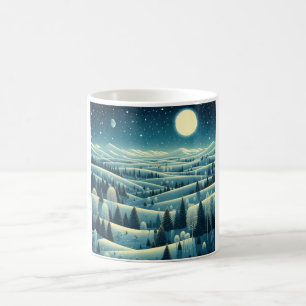 Winter-Rolling Hills Kaffeetasse
