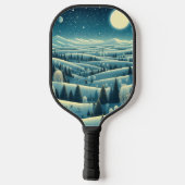 Winter-Rolling Hills Pickleball Schläger (Rückseite)