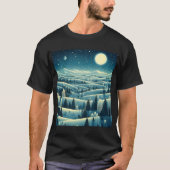 Winter-Rolling Hills T-Shirt (Vorderseite)