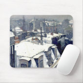 Winter Rooftops Paris Mousepad (Mit Mouse)