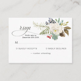 Winter Rose Kellerei UAWG Begleitkarte