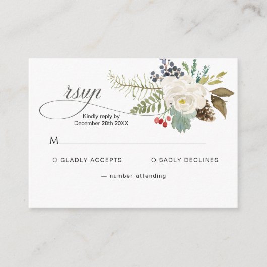 Winter Rose Kellerei UAWG Begleitkarte (Vorderseite)