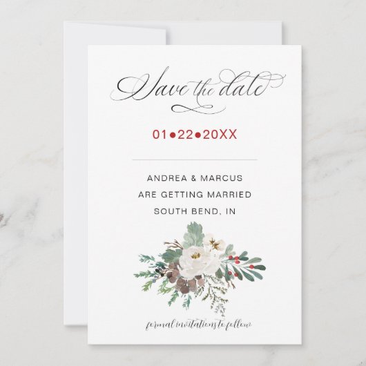 Winter Rose Kellerei UAWG Save The Date (Vorderseite)