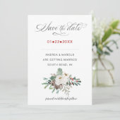 Winter Rose Kellerei UAWG Save The Date (Stehend Vorderseite)
