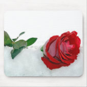 Winter-Rose Mousepad (Vorne)