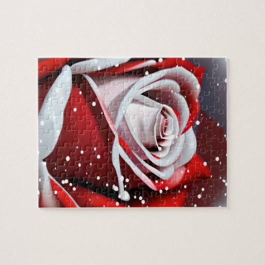 Winter-Rose Puzzle (Horizontal)