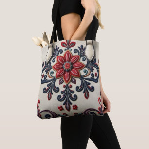 Winter-Rose: Tasche