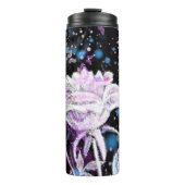 Winter-Rose und Butterfett Thermal Tumbler Thermosbecher (Vorderseite)