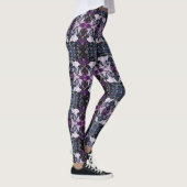 Winter Rose und Schmetterling Leggings (Rechts)