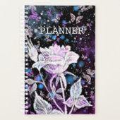 Winter Rose und Schmetterlinge Planer (Vorderseite)