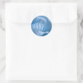 Winter Rose Weihnachtskarten Umschlag Aufkleber (Tasche)