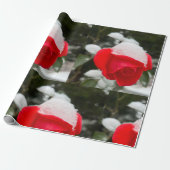 Winter Rose Wrapping Paper Geschenkpapier (Ungerollt)