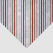 Winter Rot und Grüner Streifen Seidenpapier (Ausschnitt)