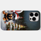 Winter Rottweiler Caravan Weihnachtsabenteuer Case-Mate iPhone Hülle (Rückseite (Horizontal))
