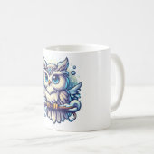 Winter Royal Owl Kaffeetasse (VorderseiteRechts)