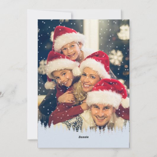 Winter Rustikale Weihnachten (Rückseite)