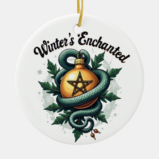 Winter’s Enchanted - Mystical Holiday Ornament (Vorne)