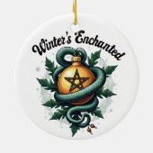 Winter’s Enchanted - Mystical Holiday Ornament (Hinten)