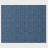 Winter Sacred Geometry Muster Geschenkpapier (Flach)
