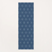 Winter Sacred Geometry Muster Yogamatte (Vorderseite)