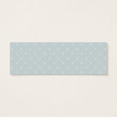 Winter Sage Bridal Registry Beilagen Karten | Mini (Rückseite)