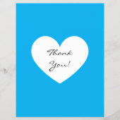 Winter Sale Jewelry Blue White Heart Flyer (Hinten)