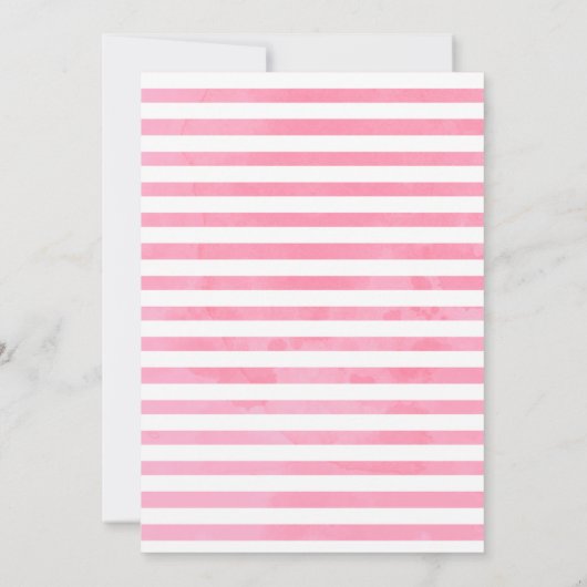 Winter Santa Baby Dusche Einladung (Rückseite)