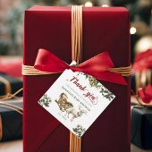 Winter Santa Baby Weihnachts Hirschdusche Geschenkanhänger