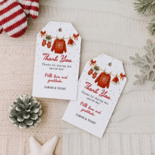 Winter Santa  Geschenkanhänger