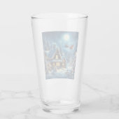 Winter/Santa/Weihnachten/Schnee Glas (Rückseite)
