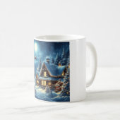 Winter/Santa/Weihnachten/Schnee Kaffeetasse (VorderseiteRechts)