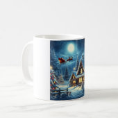 Winter/Santa/Weihnachten/Schnee Kaffeetasse (Vorderseite Links)
