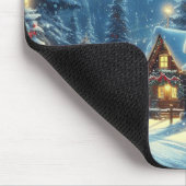 Winter/Santa/Weihnachten/Schnee Mousepad (Ecke)