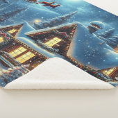 Winter/Santa/Weihnachten/Schnee Sherpadecke (3/4)