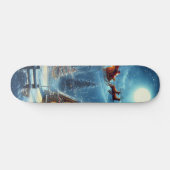Winter/Santa/Weihnachten/Schnee Skateboard (Horizontal)