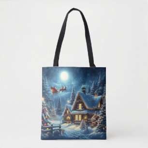 Winter/Santa/Weihnachten/Schnee Tasche