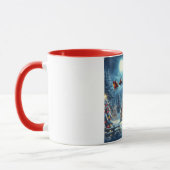 Winter/Santa/Weihnachten/Schnee Tasse (Links)