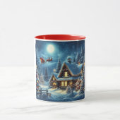 Winter/Santa/Weihnachten/Schnee Tasse (Zentrum)