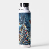 Winter/Santa/Weihnachten/Schnee Trinkflasche (Rechts)