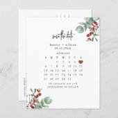 Winter Save the Date (Vorne/Hinten)