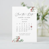 Winter Save the Date (Stehend Vorderseite)