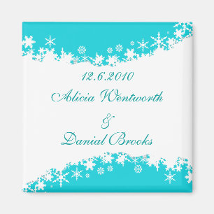 Winter-Save the Date Magnet
