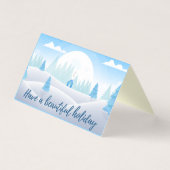 Winter Scene 25 Pack Holiday Cards (Vorderseite)