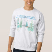 Winter Scene Basic Sweatshirt (Vorderseite)