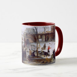 Winter Scene Fine Art Weihnachtsgeschenk Tasse